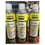 3 can Petro brake cleaner, nonchlorinated