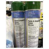 2 lots 3 spray paint cans farm and implement