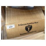 5 gallon gas can rack in box