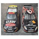 2 Lots of 1 Die Cast Racing Cars - #6 Eagle One,