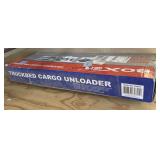 Truck bed cargo unloaded