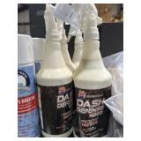 5 spray bottles defense 4000, protect Tire