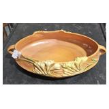 Roseville USA Freesia pottery Console bowl, 1945