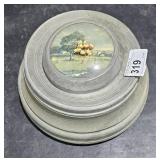 vintage  Dresser Lidded trinket box