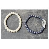 2 lots of 1 ea Fresh Water Pearl Bracelets