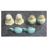 Vintage salt and pepper shakers