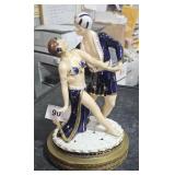 Royal Dux Fine Porcelain Dancing Couple Man