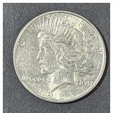 1922 P Silver Peace $1 Dollar Coin