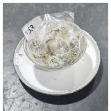 Noritake Cup and Saucer w/ Many Rings Different sz