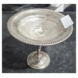 Sterling silver weighted bowl, as seen has dents