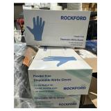 3 Boxes Rockford Powder Free Gloves sz L