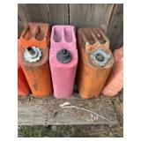 3 Jerry Metal Gas Cans
