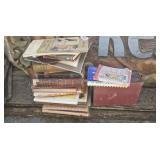 Assortment of books