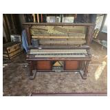 Upright piano, W. W. KIMBALL Company.