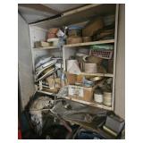 CABINET W/ MISC TAPE, WEATHERSTRIP