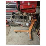 LOWER BLOCK ON ENGINE STAND