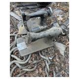 2 vintage sewing machines