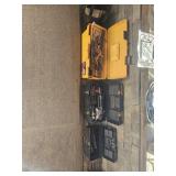 3 toolboxes with tools