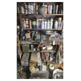 SPRAY PAINTS AND AUTO REPAIR ITEMS