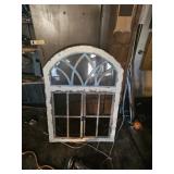 Vintage window frame, no glass