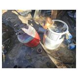 Propane Tank for fork lift and red tank