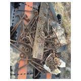 Pallet of  miscellaneous tie bar and nuts