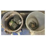2 Buckets with Contents