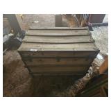 Vintage trunk empty