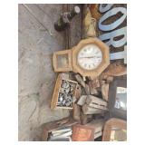 Vintage Daniel Dakota wooden wall clock