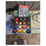 Set of billiard balls/pool balls