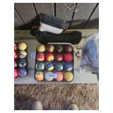 Set of billiard/pool balls