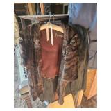 2 vintage fur coat/shawll