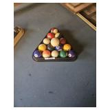 Set of billiard balls/pool ball balls.