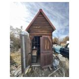 Contents of shed and shed