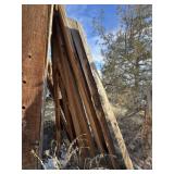 Assortment of wood half beam for chairs and such