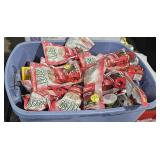 box of food and drinks