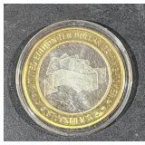 0.6 OZ   .999 Center Silver Casino Strike