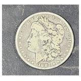 Silver Morgan $1 Dollar Coin