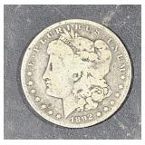 Silver Morgan $1 Dollar Coin