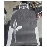 25 armed man shooting targets