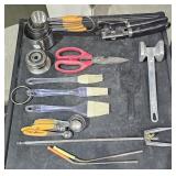 box of cooking supplies