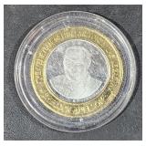 0.6 OZ   .999 Center Silver Casino Strike