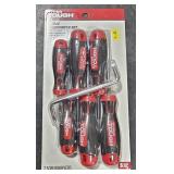7 piece screwdriver set-  new