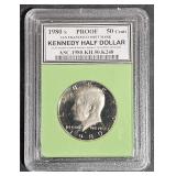 1980S Proof Kennedy Half Dollar Coin