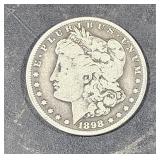 Silver Morgan $1 Dollar Coin