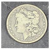 Silver Morgan $1 Dollar Coin