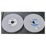 2 Norton 32AA grinding wheels