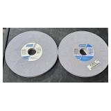 2 Norton 32AA grinding wheels