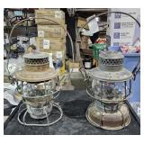 2 adlake kero lanterns