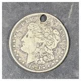 Silver Morgan $1 Dollar Coin